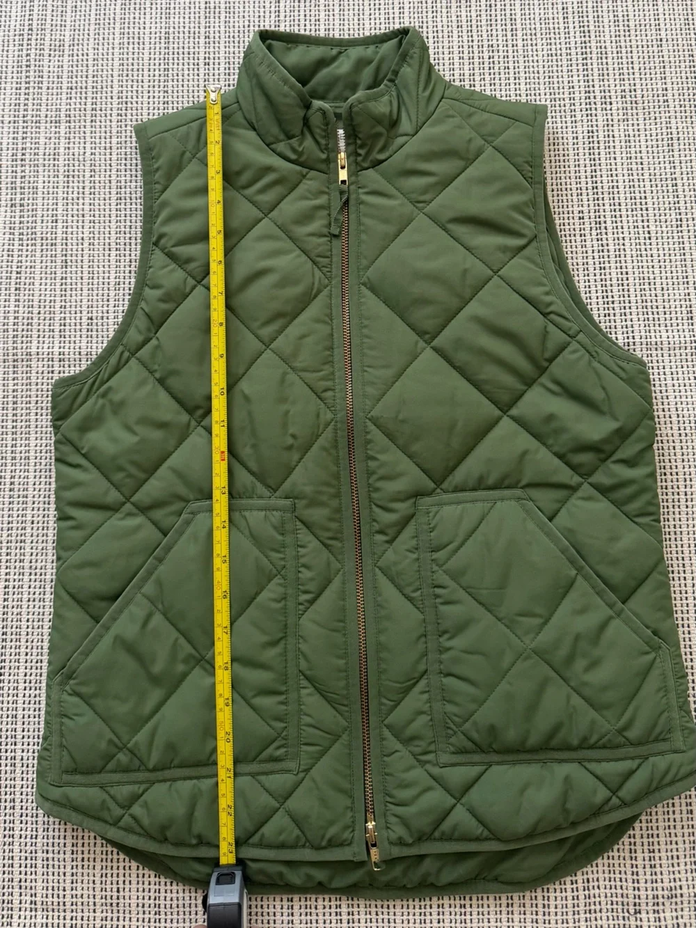 J.Crew Sussex quilted puffer vest